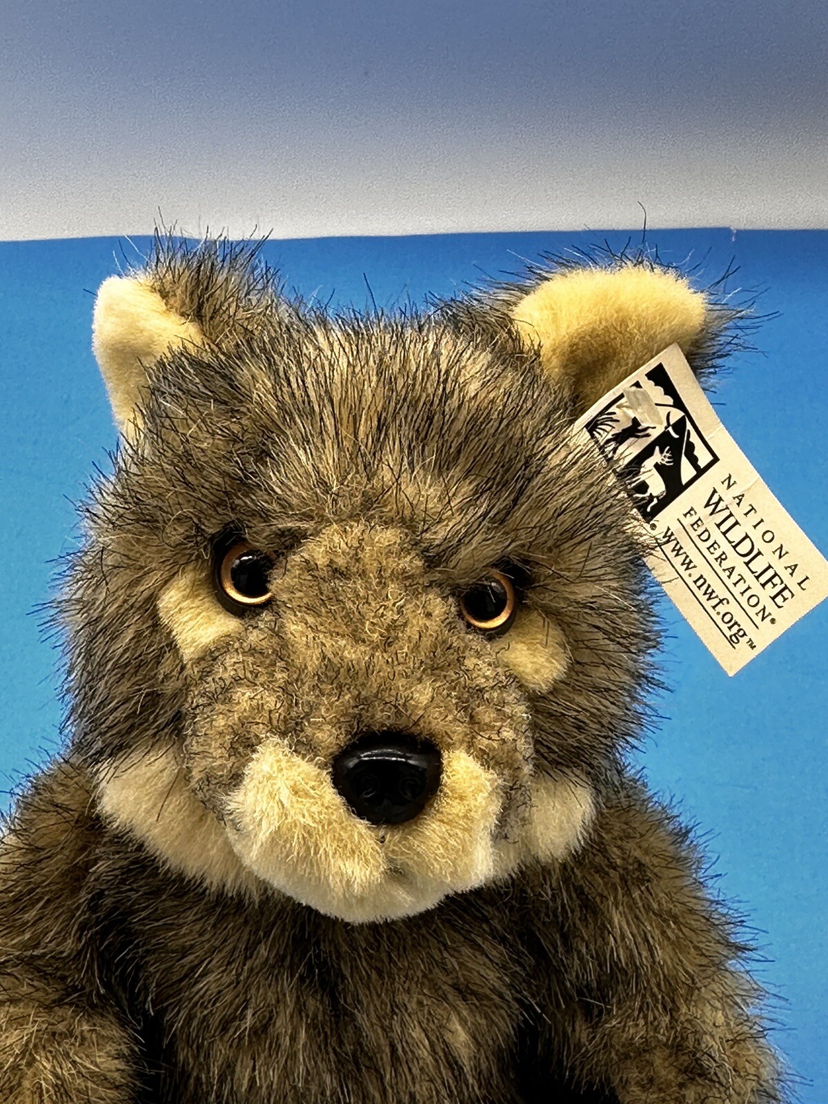 Yellowstone Park Vintage 7″ Gray Wolf Steven Smith National Wildlife Federation