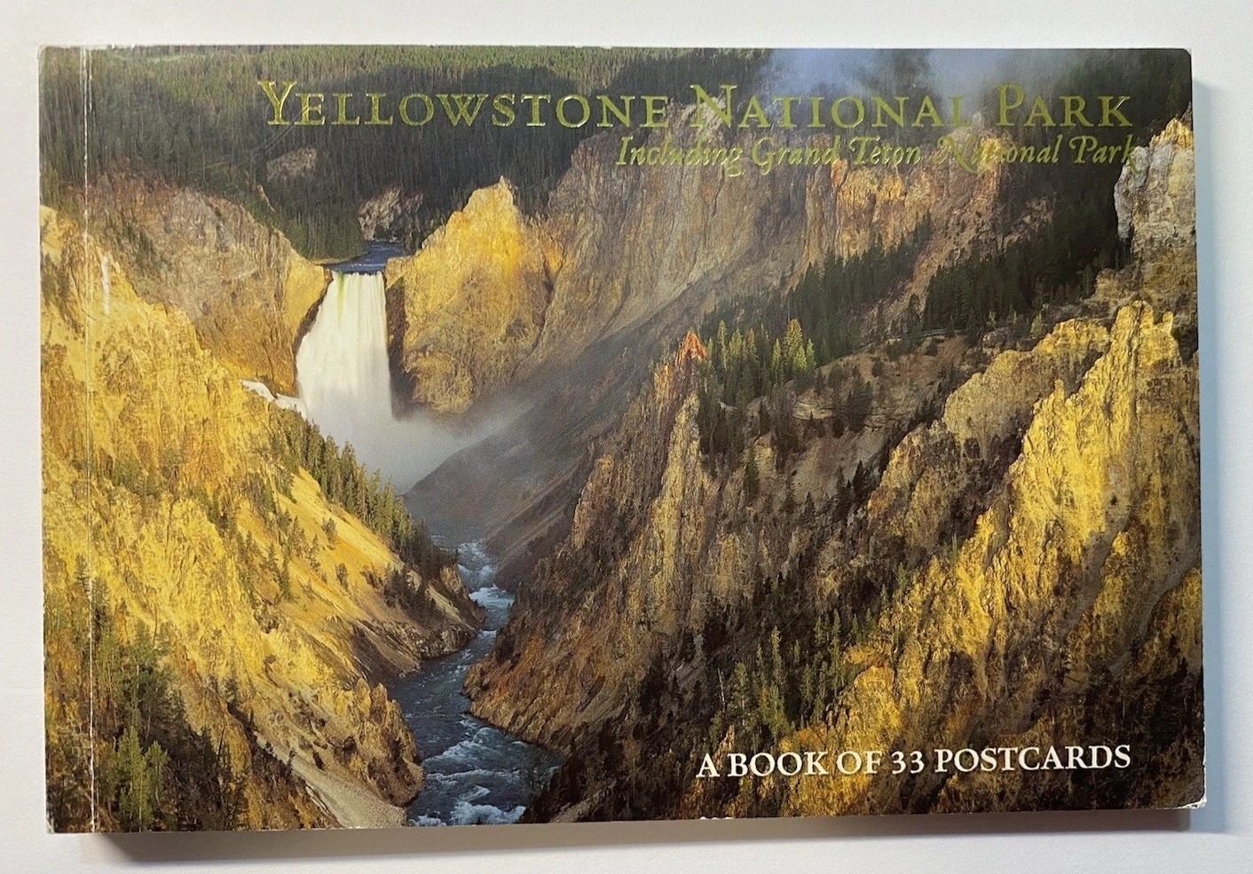 Yellowstone National Park & Grand Teton National Park Book of Postcards 24 Left