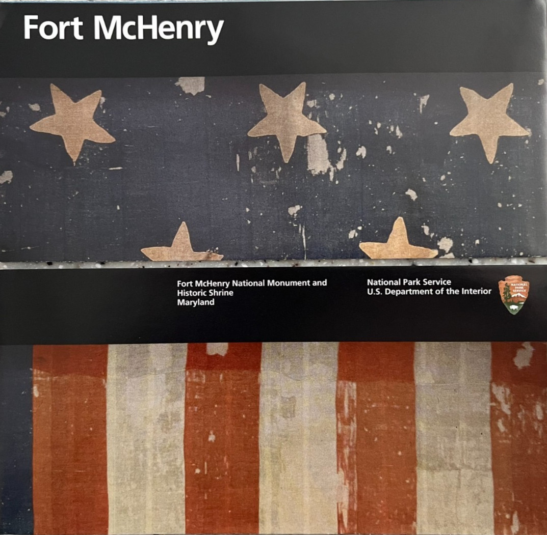 Newest FORT McHENRY NM/SHRINE NATIONAL PARK SERVICE UNIGRID BROCHURE GPO 2024