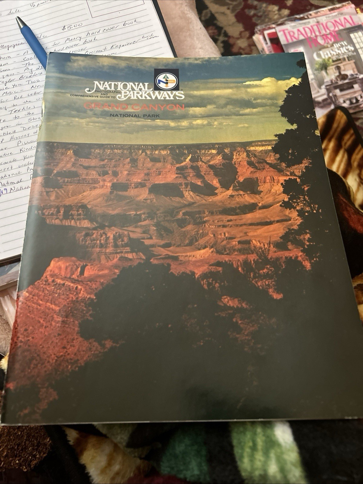 Photographs Grand Canyon Guide Book National Parkways National Park Vintage 1977