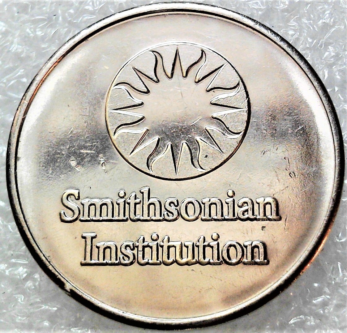 Native Sun Symbol Smithsonian Institution Museum Park Service Coin Token