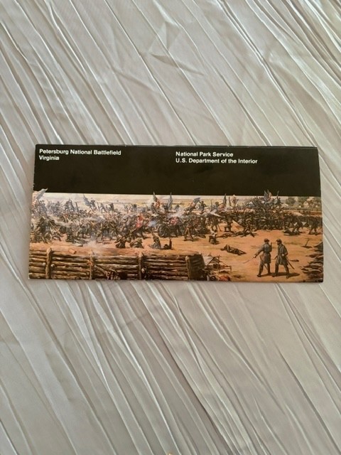 PETERSBURG NATL BATTLEFIELD VIRGINIA NATL PARK SERVICE BROCHURE 1999 4 x 8.30