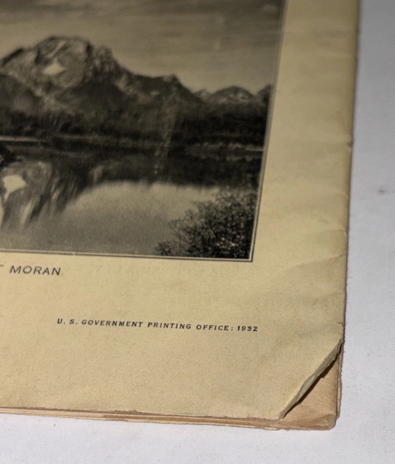 Grand Teton National Park Wyoming 1932 June To Sept Season Pamphlet Brochure