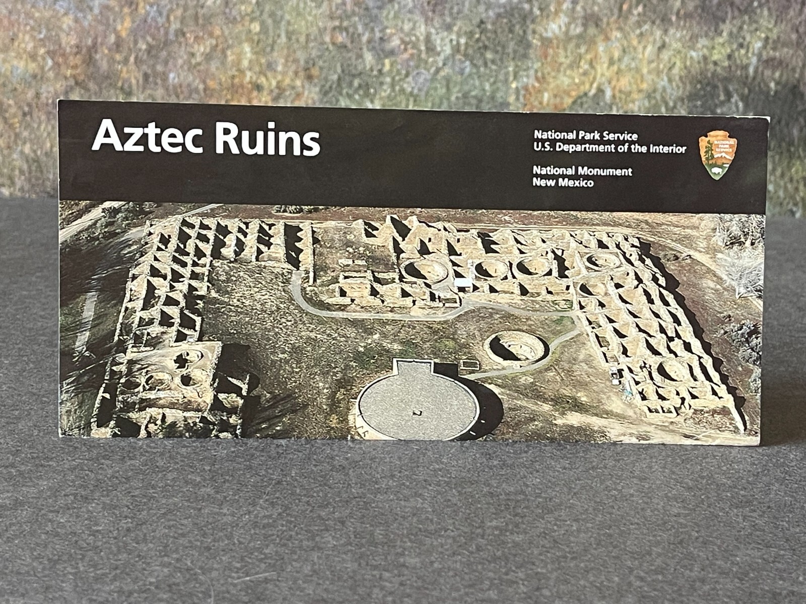 NPS Brochure Map – AZTEC RUINS – National Monument New Mexico