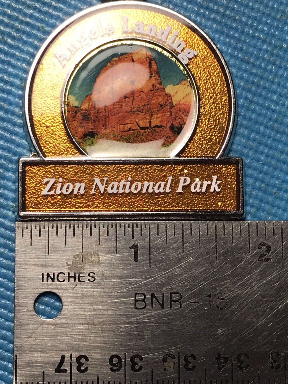 Vintage Utah Zion National Park Angels Landing Ornament Free Shipping