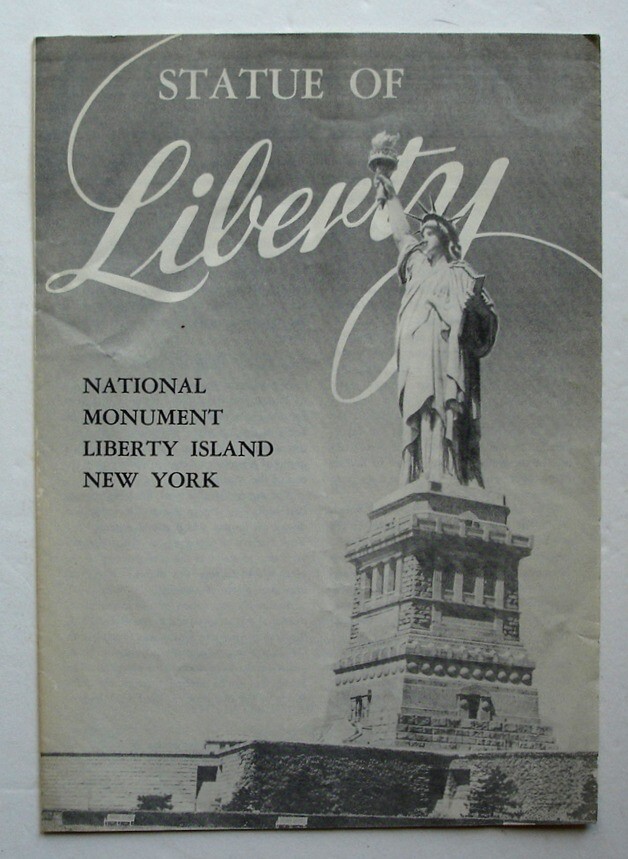 Statue of Liberty National Monument, Vintage 1957 Brochure/Pamphlet