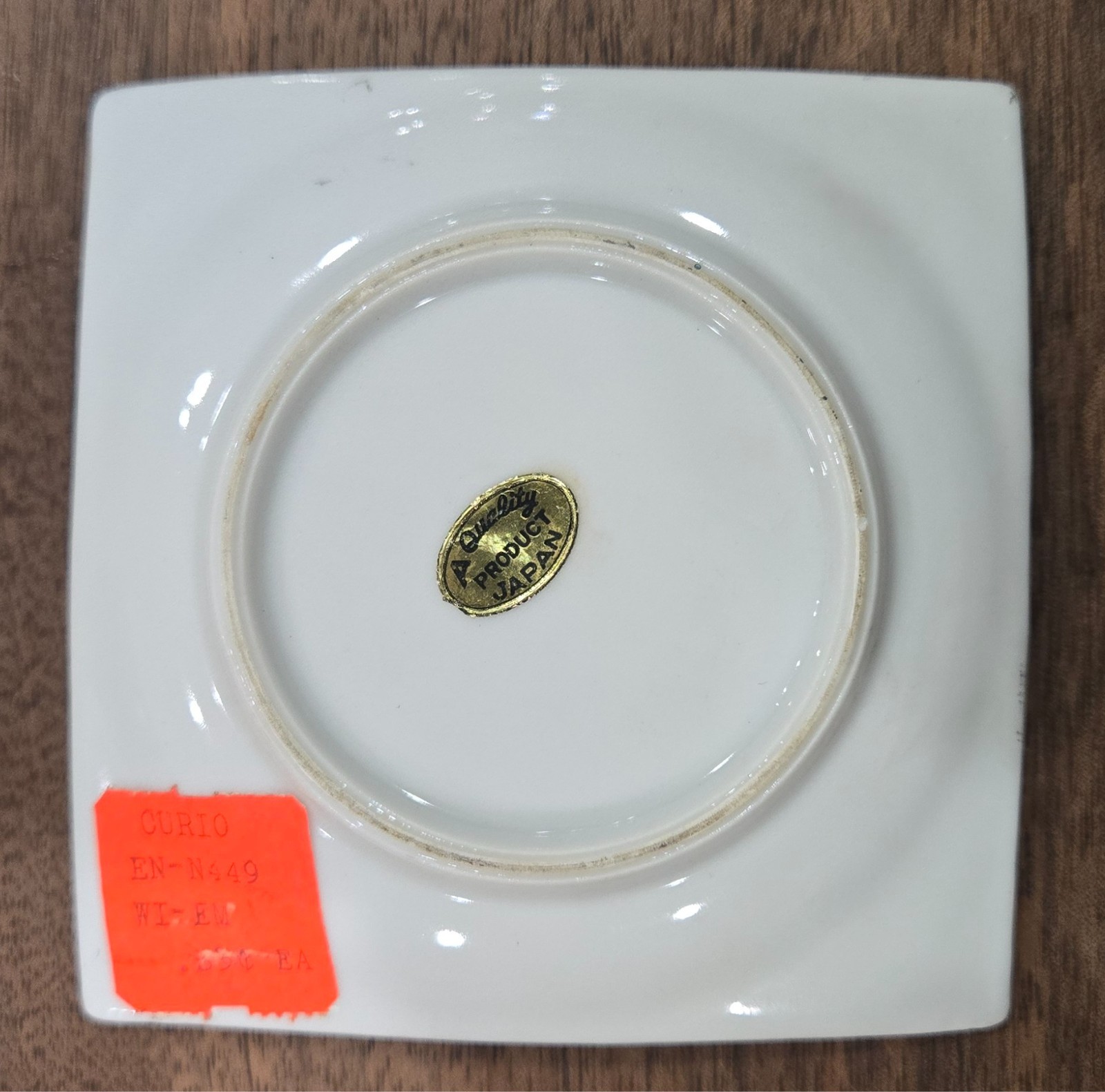 Yellowstone National Park Souvenir Square Plate/Tray 3.75″x3.75″