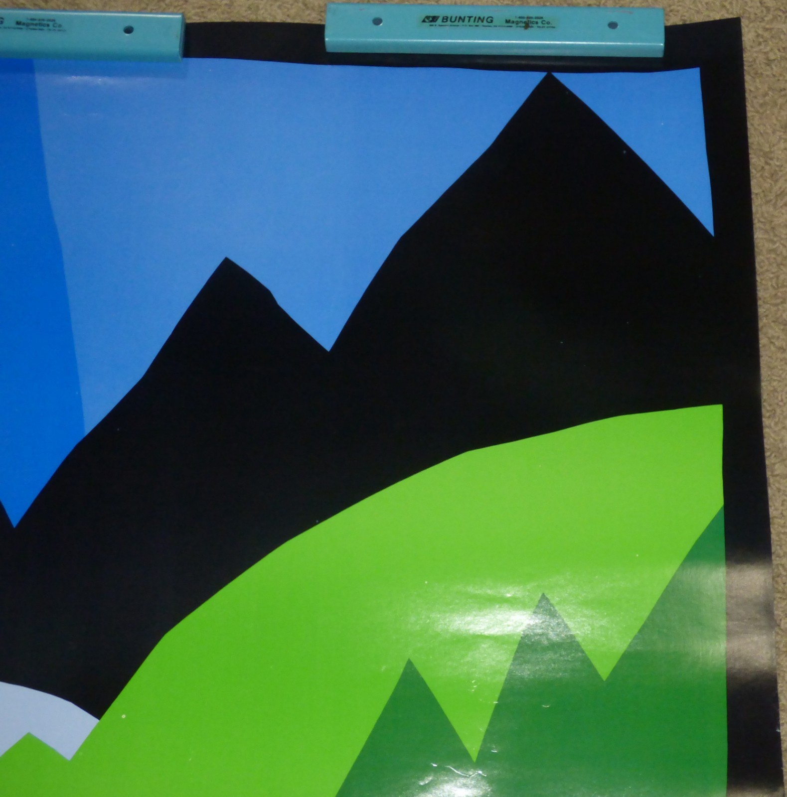 Vtg 1972 Ivan Chermayeff North Cascades National Park Washington State Poster