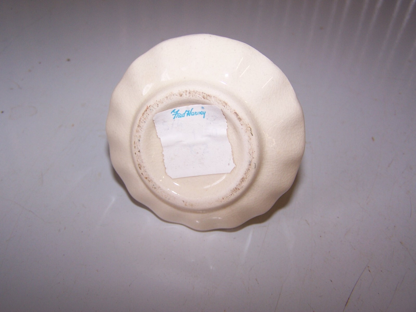 Vintage GRAND CANYON Souvenir Toothpick Holder with FRED HARVEY Tag