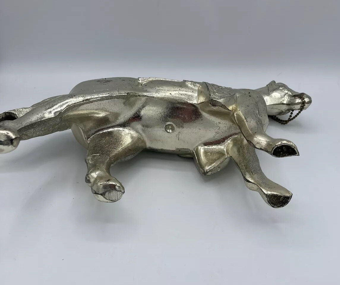 Silver Metal Horse- 11″ Length x 8.25″ Height