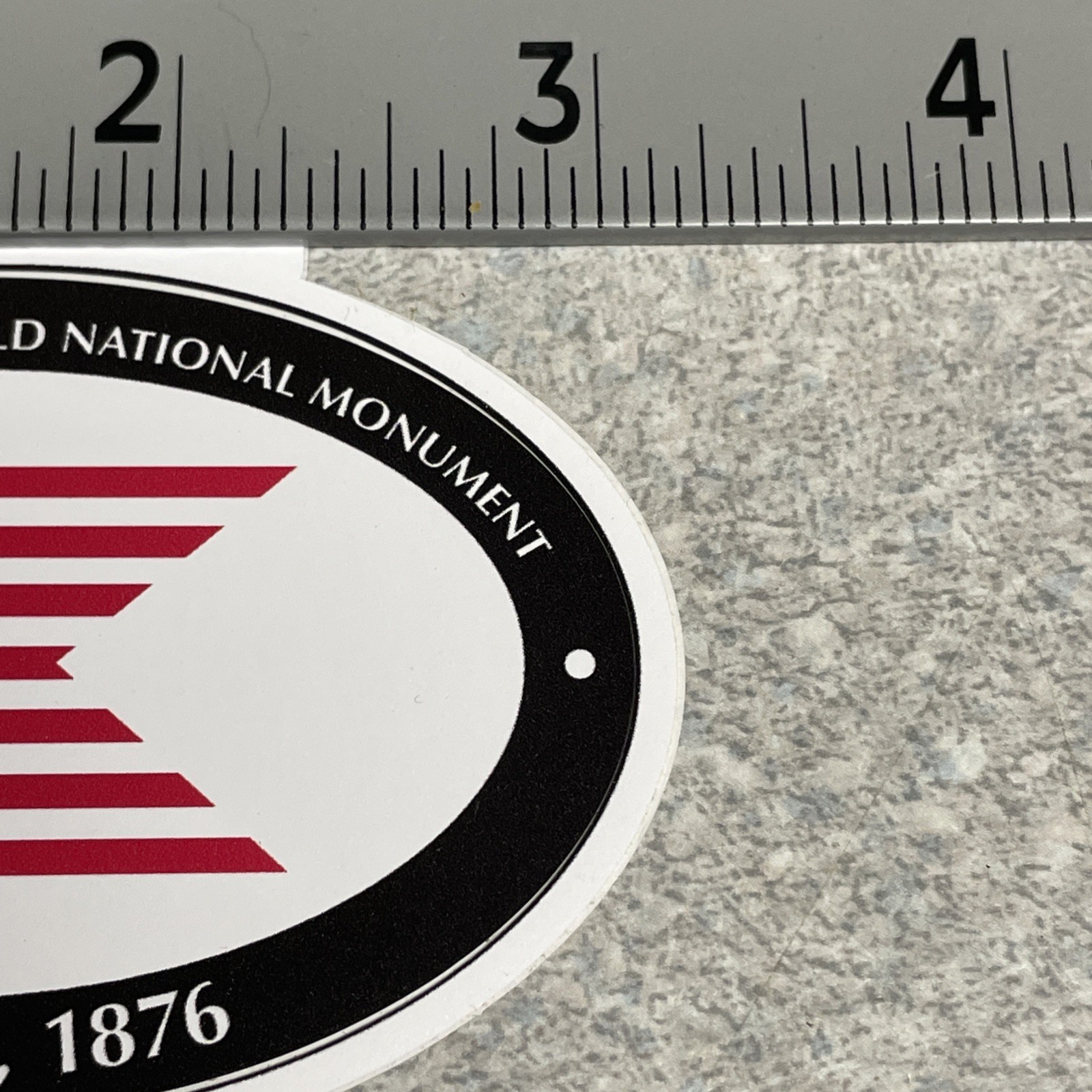 Decal – Die Cut – Little Bighorn Battlefield National Monument – New Outdoor