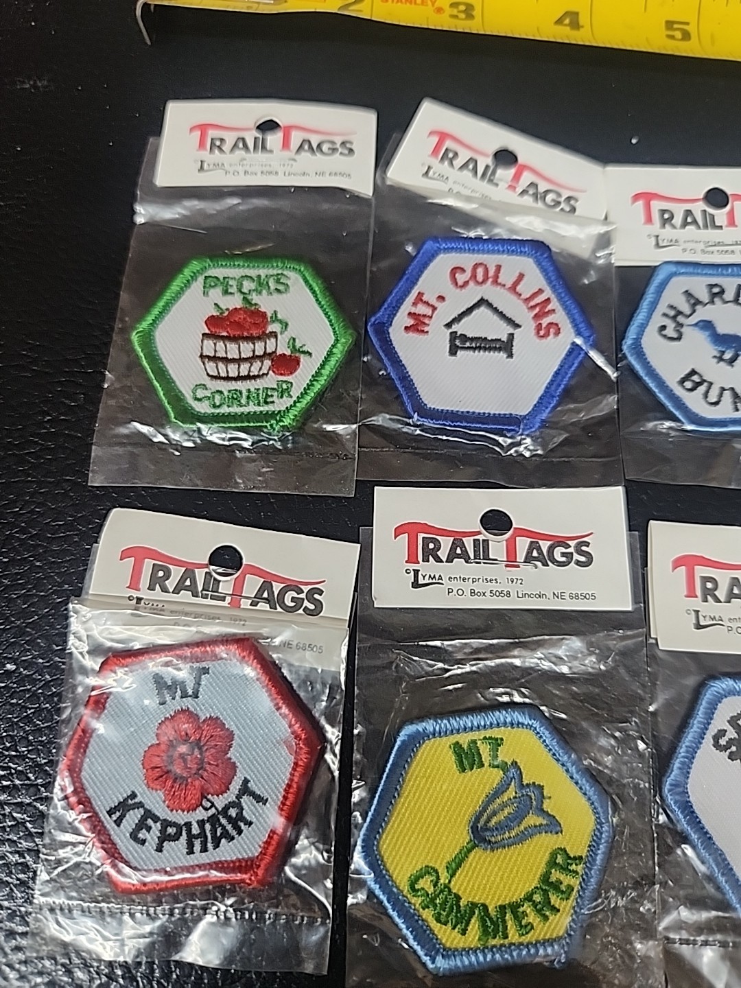 9 Trail Tag Patches Smokey Mtns