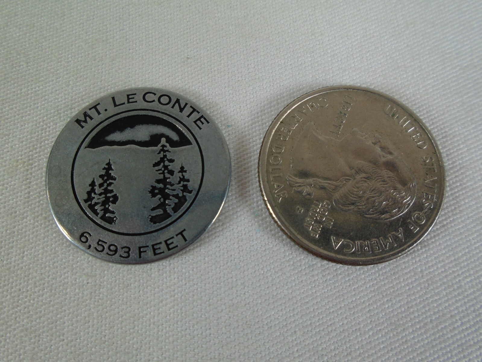 MT. Leconte Great Smoky Mountains National Park Souvenir Token Collector Coin