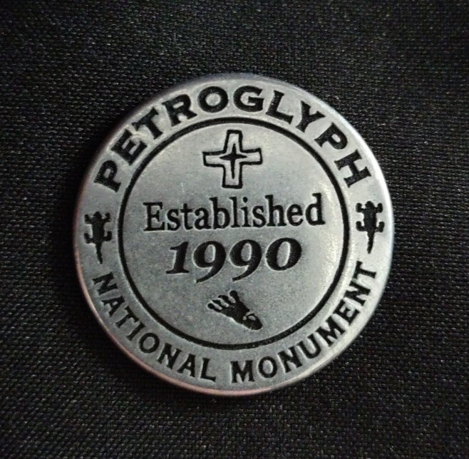 Petroglyph National Monument New Mexico Est 1990 National Park Coin Token
