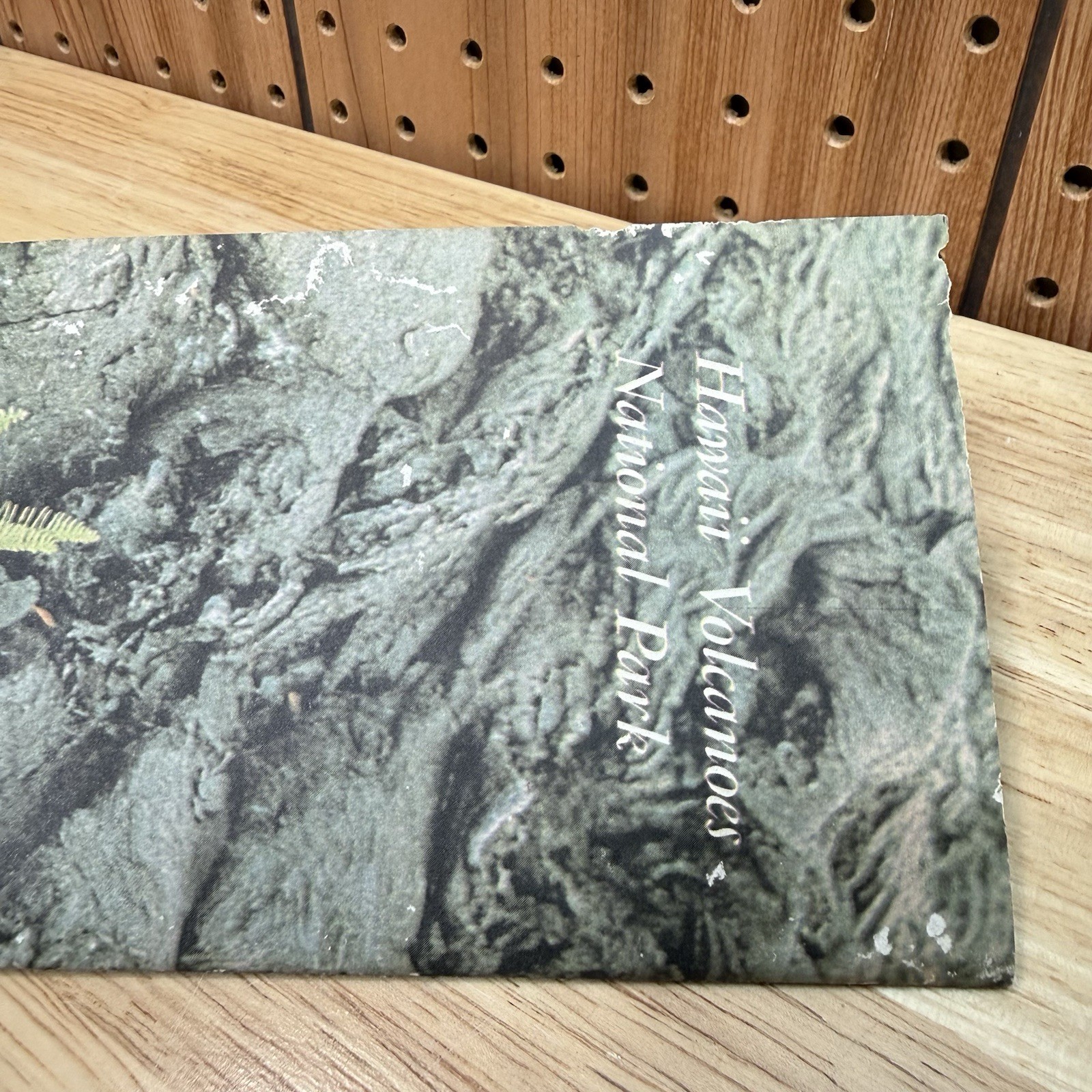Hawaii Volcanoes National Park Vintage 1989 Brochure History & Visitor Map