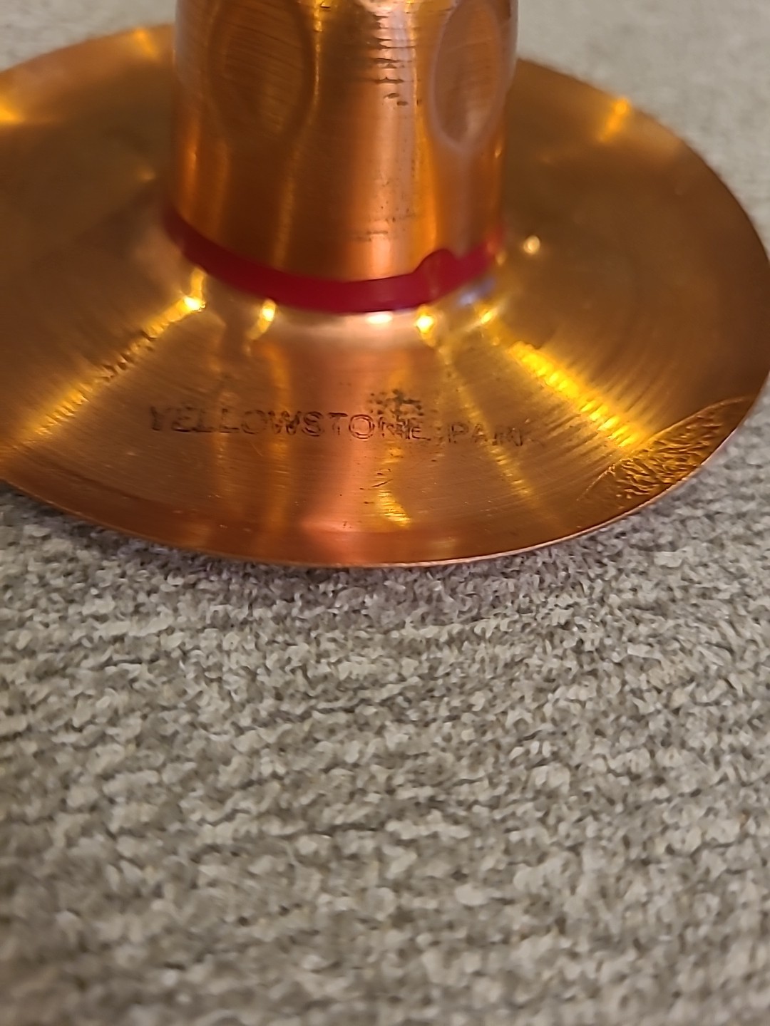Souvenir YELLOWSTONE Copper Miniature PARK RANGER HAT Vintage