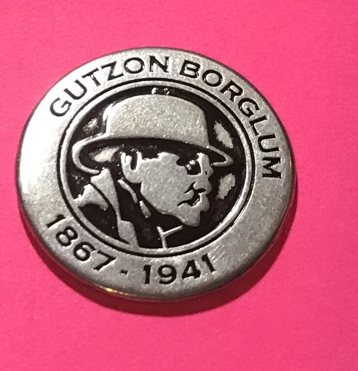 Mount Rushmore Borglum Collectible Token