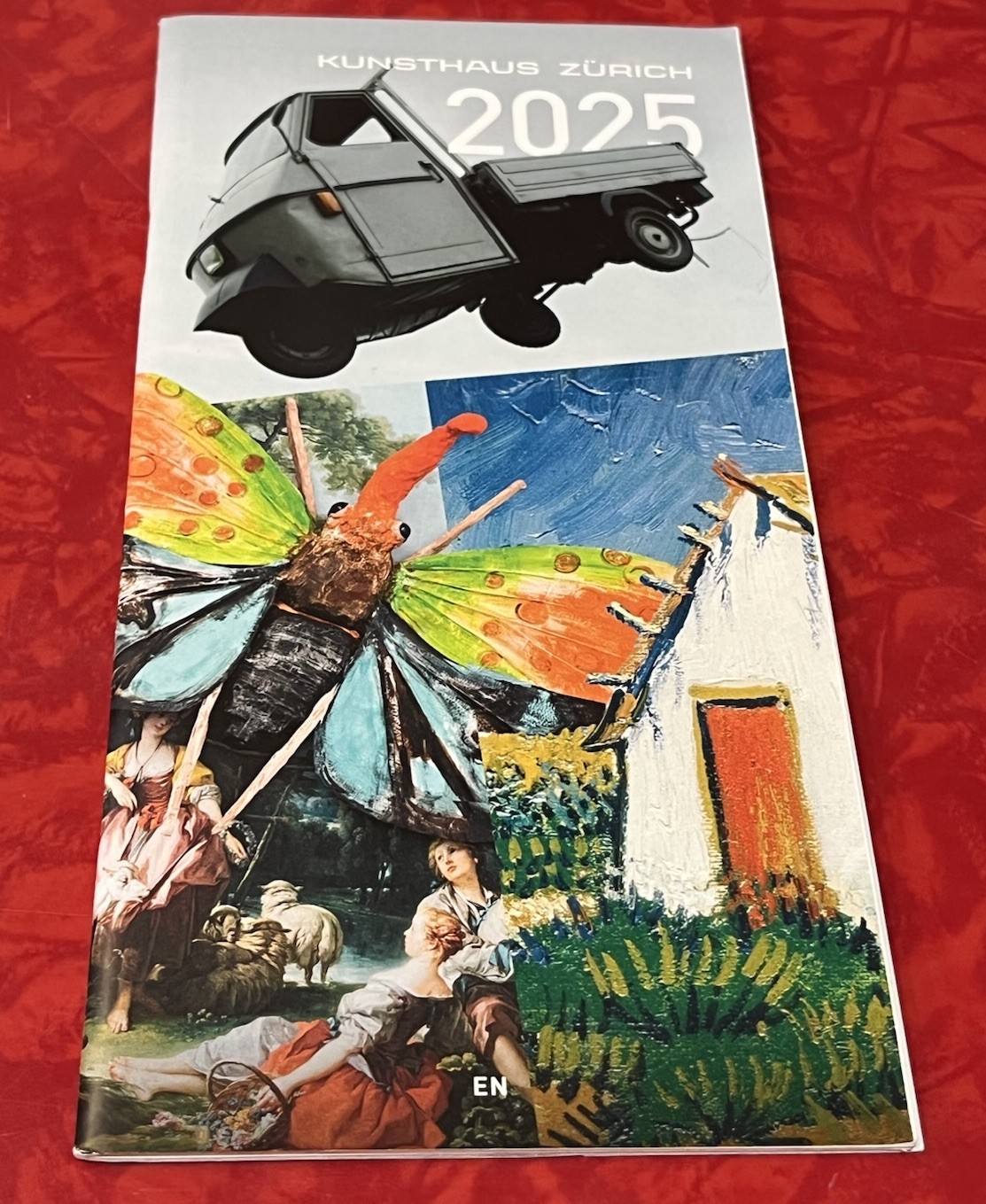 KUNSTHAUS MUSEM ZURICH SWITZERLAND 2025 EXHIBITS GUIDE in ENGLISH
