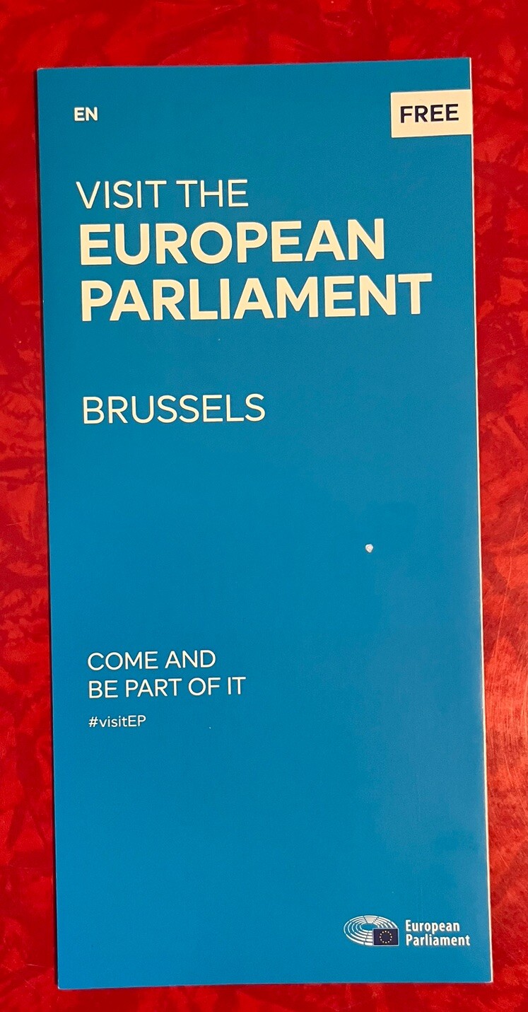 EUROPEAN PARLIAMENT BRUSSELS BELGIUM VISITORS GUIDE 2024