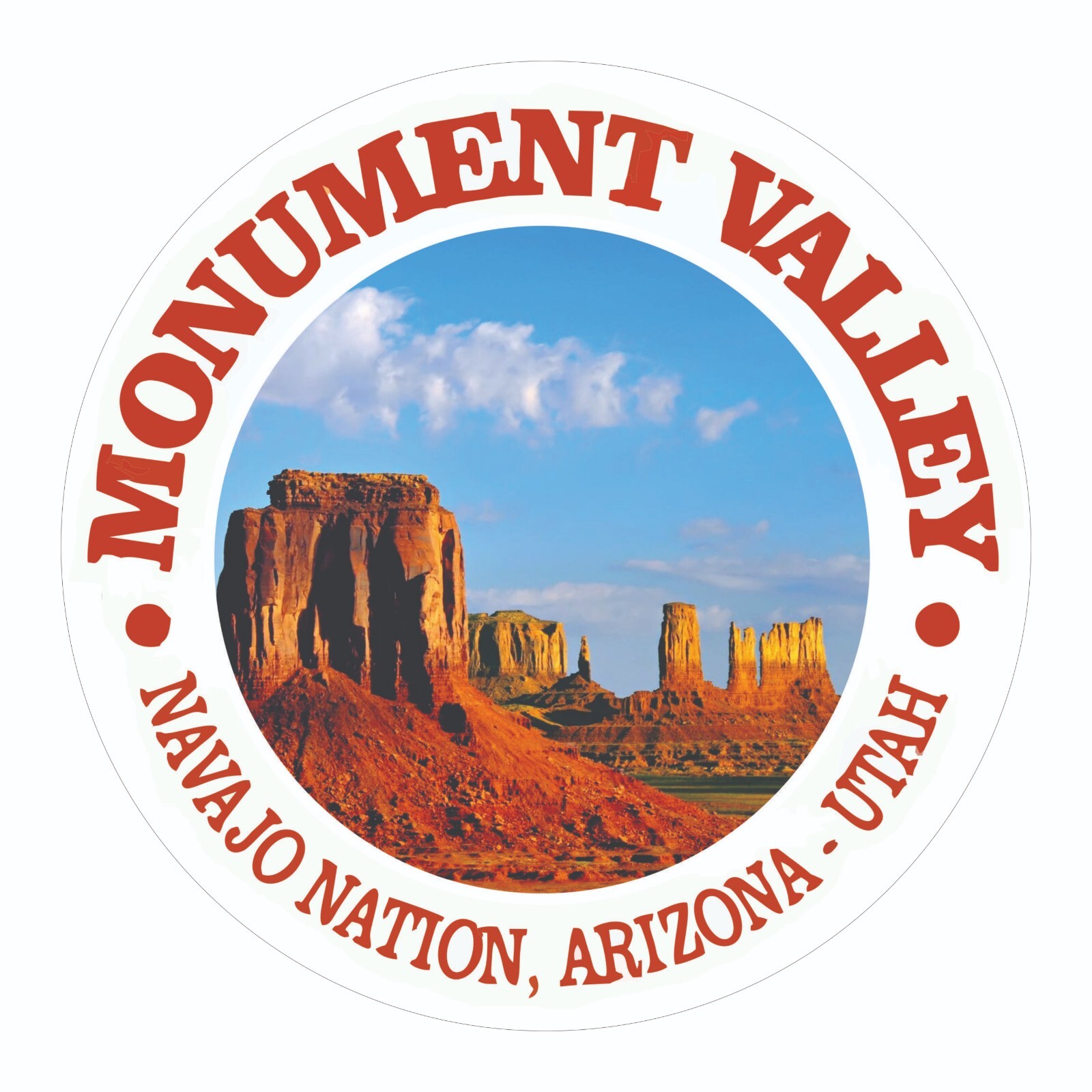 Monument Valley Utah Arizona Sticker Decal Bumper Sticker