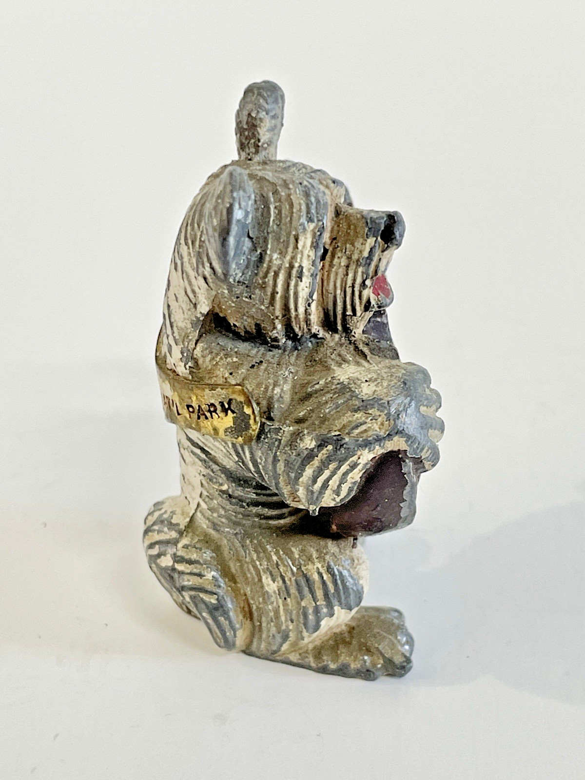 VTG Cast Iron Dog Guitar Grand Canyon National Park tourist Souvenir 1940’s