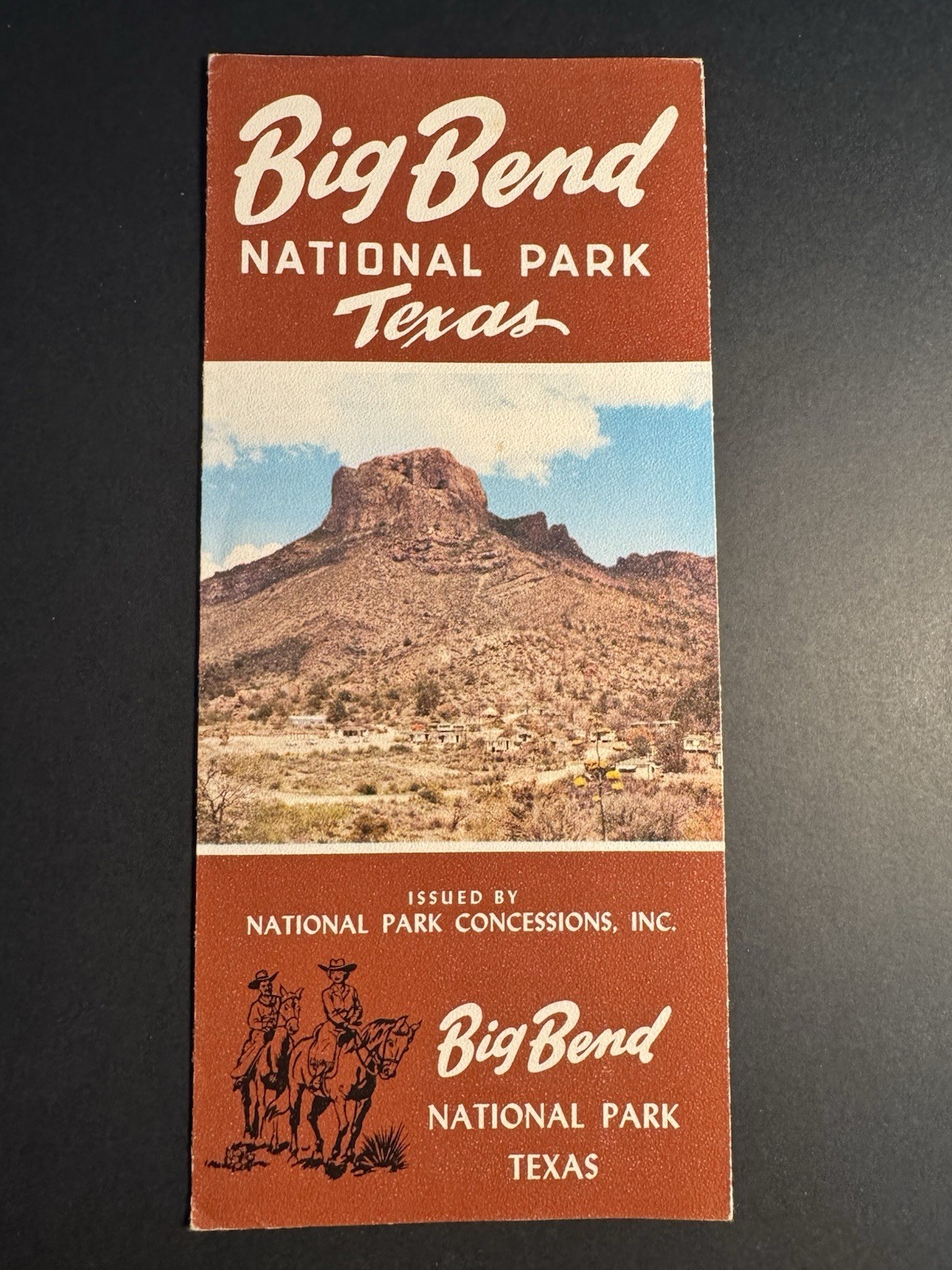 1950s Big Bend National Park Texas Brochure – Guide, Concessions