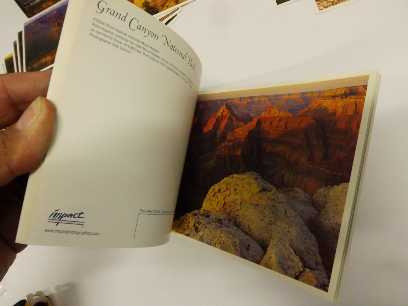 Grand Canyon National Park Postcards Panoramic Prints Sets Collectible Souvenir
