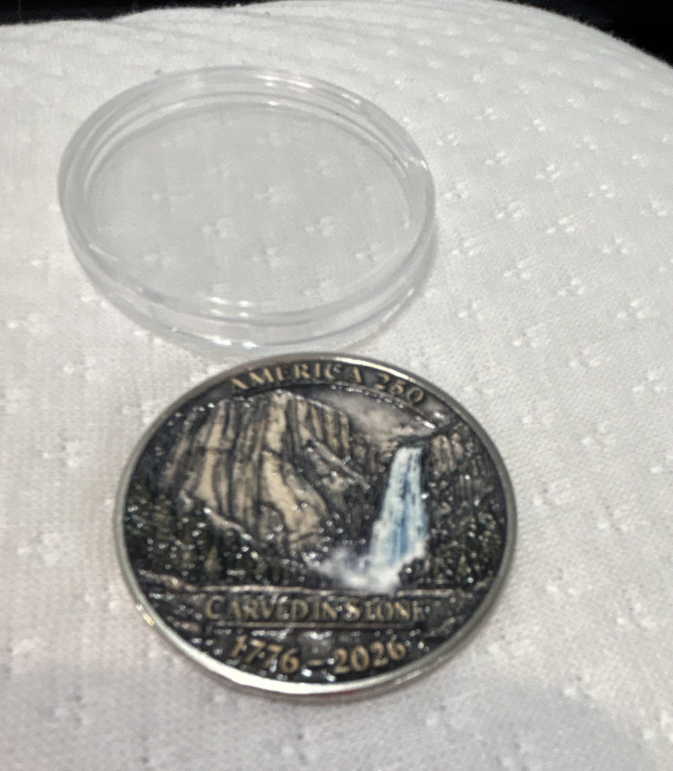 2026 Yosemite National Park Colorized Quarter Coin America 250 National Parks