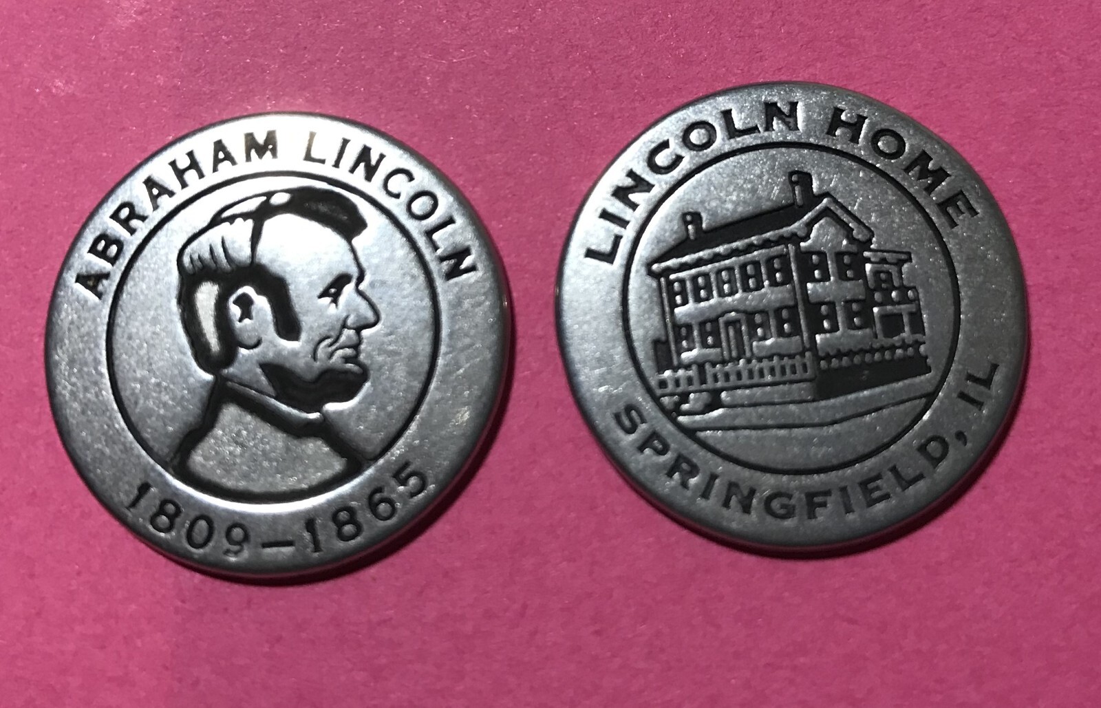 Lincoln Home Springfield, IL Token