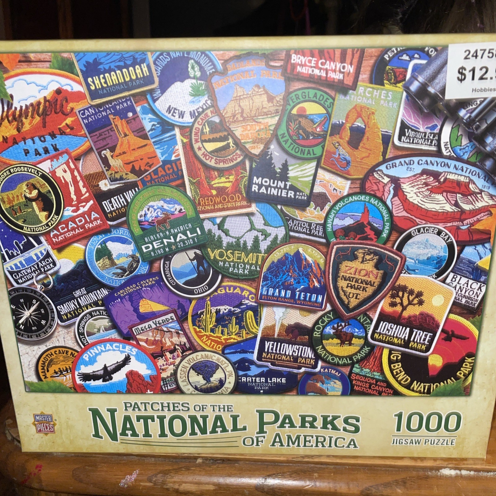 46-Patches-National Parks, National Monuments Historical Sites NPS some New
