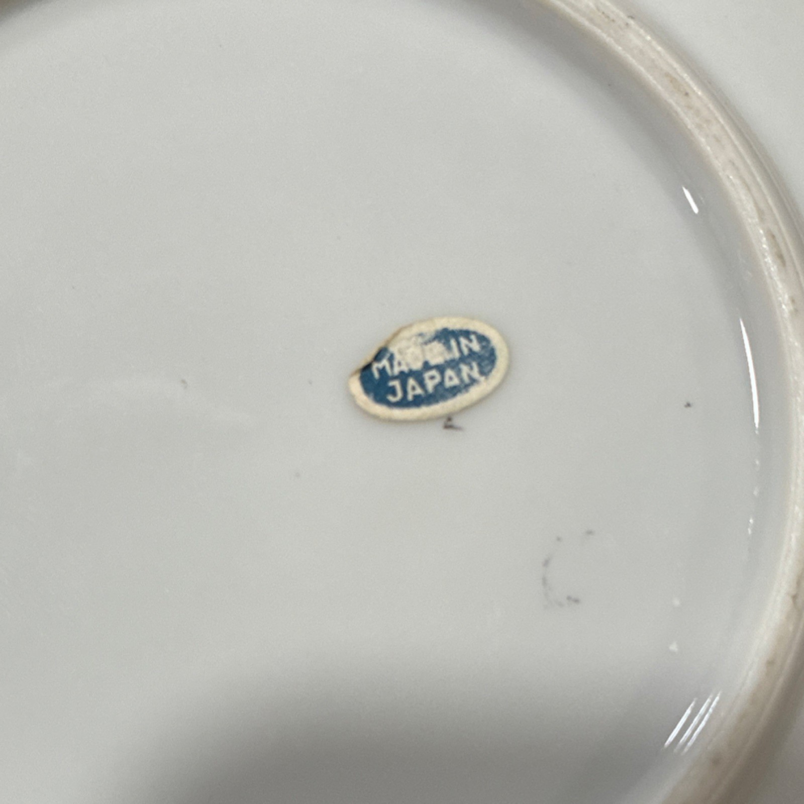 Carlsbad Caverns National Park New Mexico Plate w/ Gold Trim Made in Japan