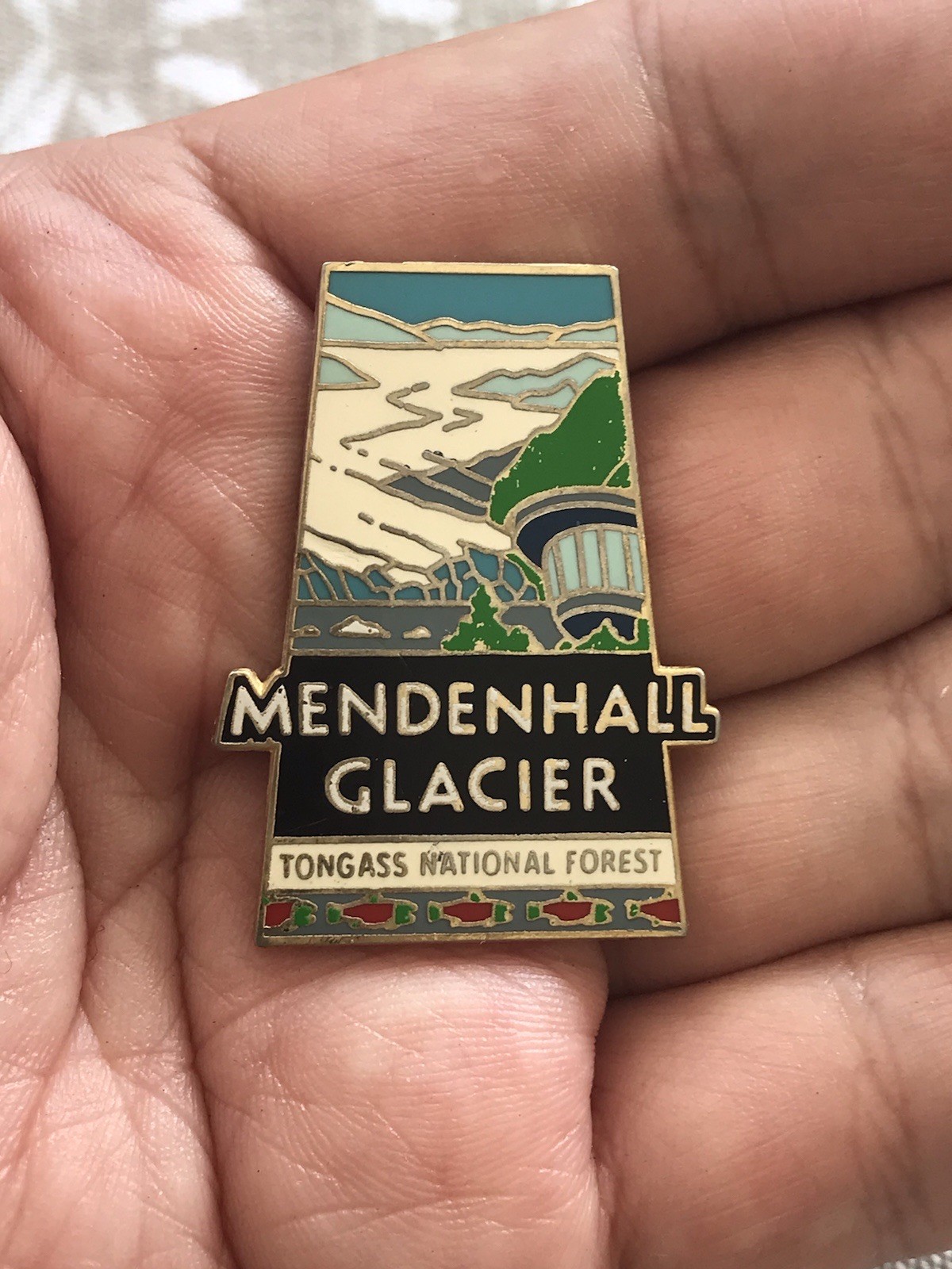 Mendenhall Glacier, Tongass National Forest Pin