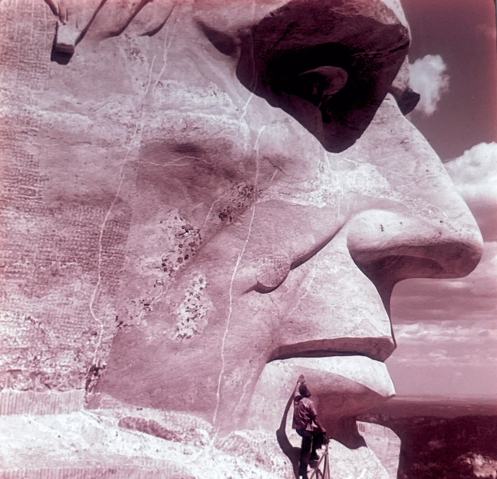 Lot of 15 Vintage MT RUSHMORE BLACK HILLS Pana-Vue Slide 35mm National Park 1962
