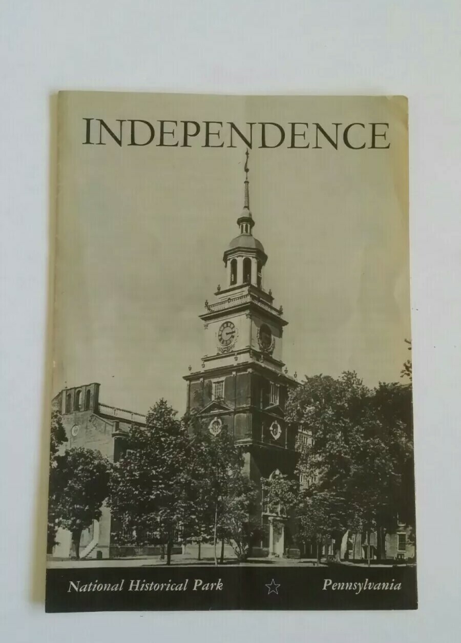 1956 – INDEPENDENCE NATIONAL HISTORICAL PARK Pennsylvania – Souvenir Pamphlet
