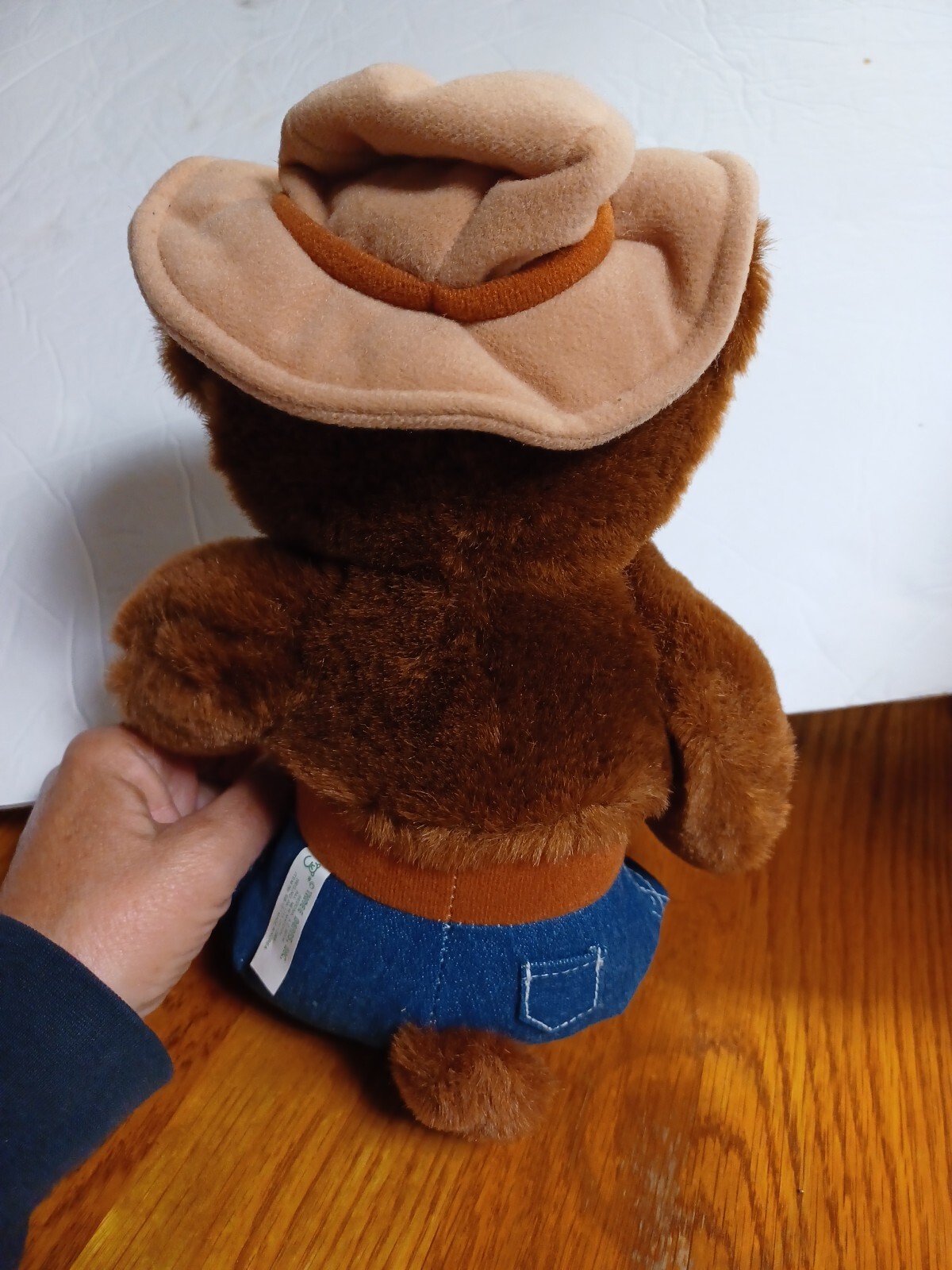 Vintage 1985 Smokey The Bear stuffed animal Three Bears Inc. US Forest Svc. 14″