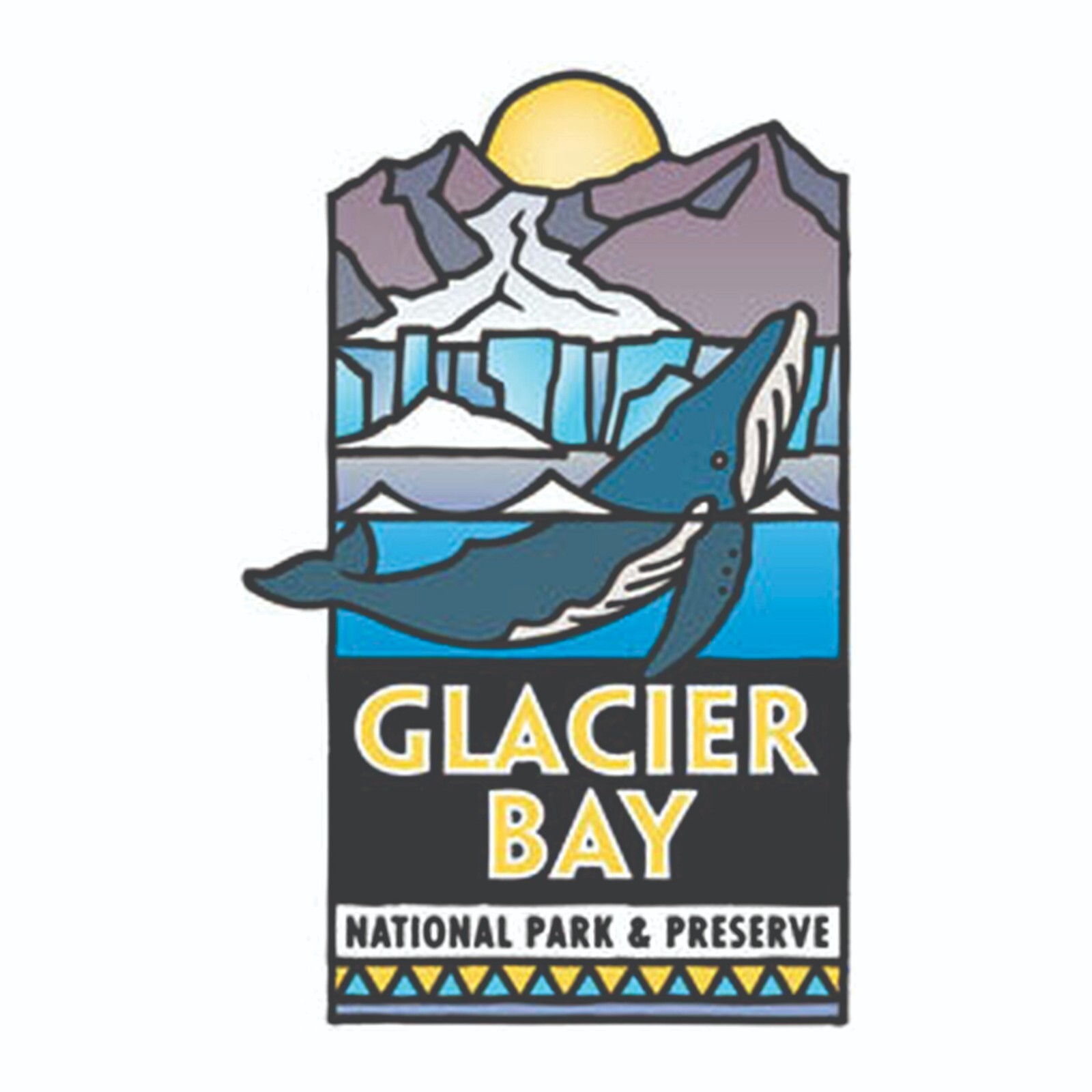 Glacier Bay National Park Sticker Alaska National Park Decal