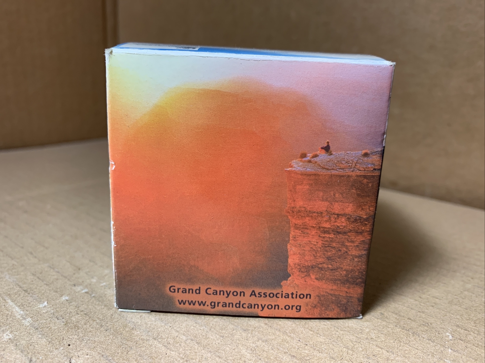 Vtg Grand Canyon National Park NPS AZ Souvenir Puzzle CUBE (9 pictures) in BOX