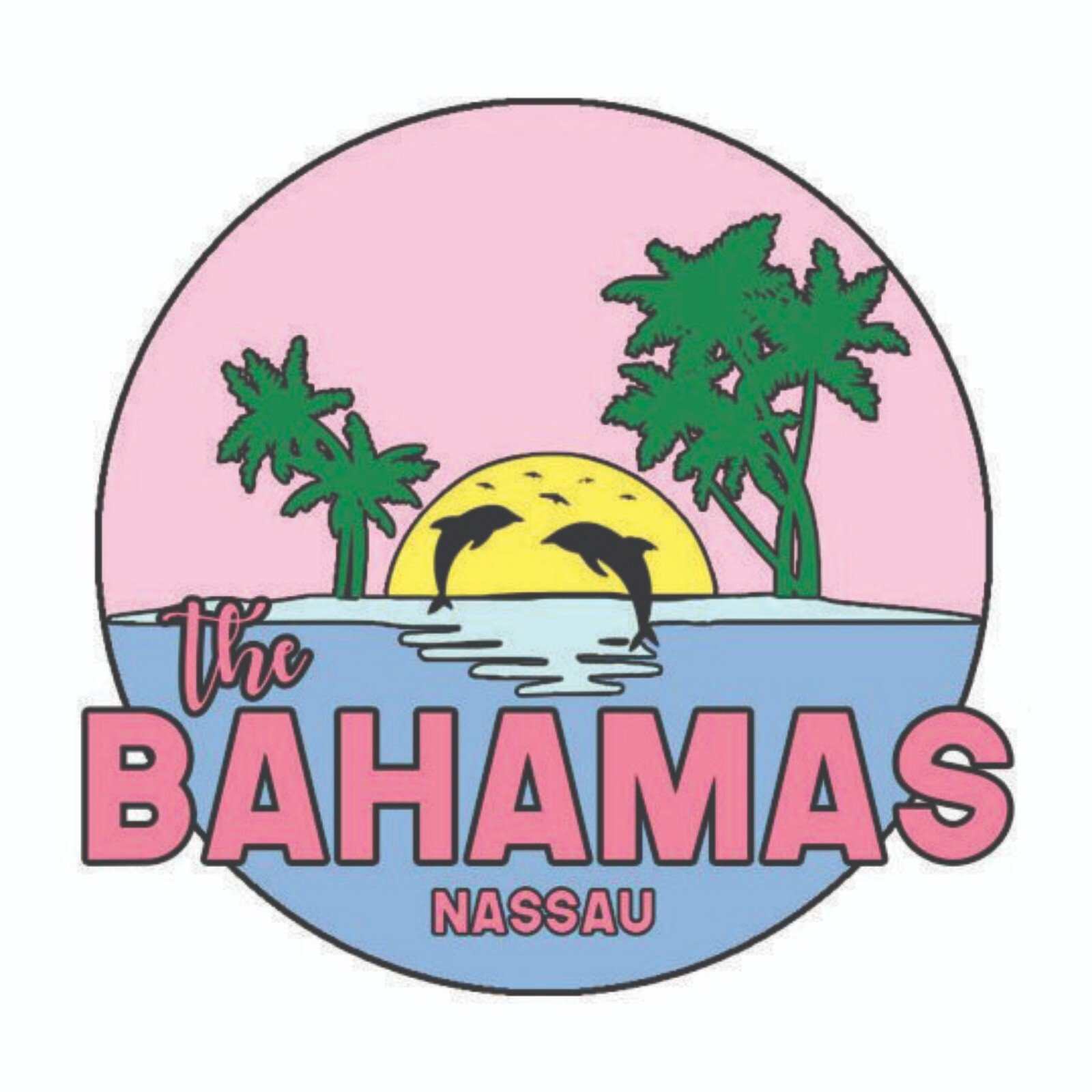 Nassau Bahamas Sticker Decal