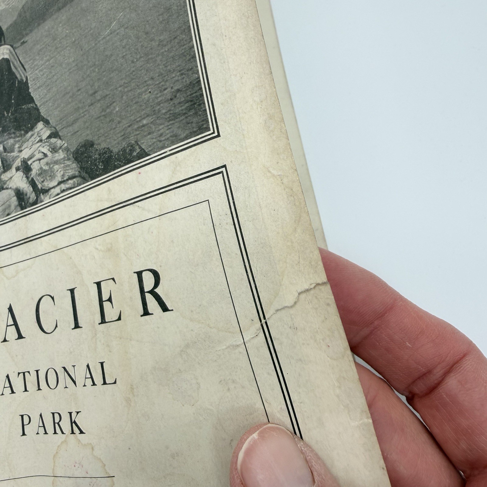 “Glacier” National Park Montana U.S Department of The Interior Booklet – 1930’s