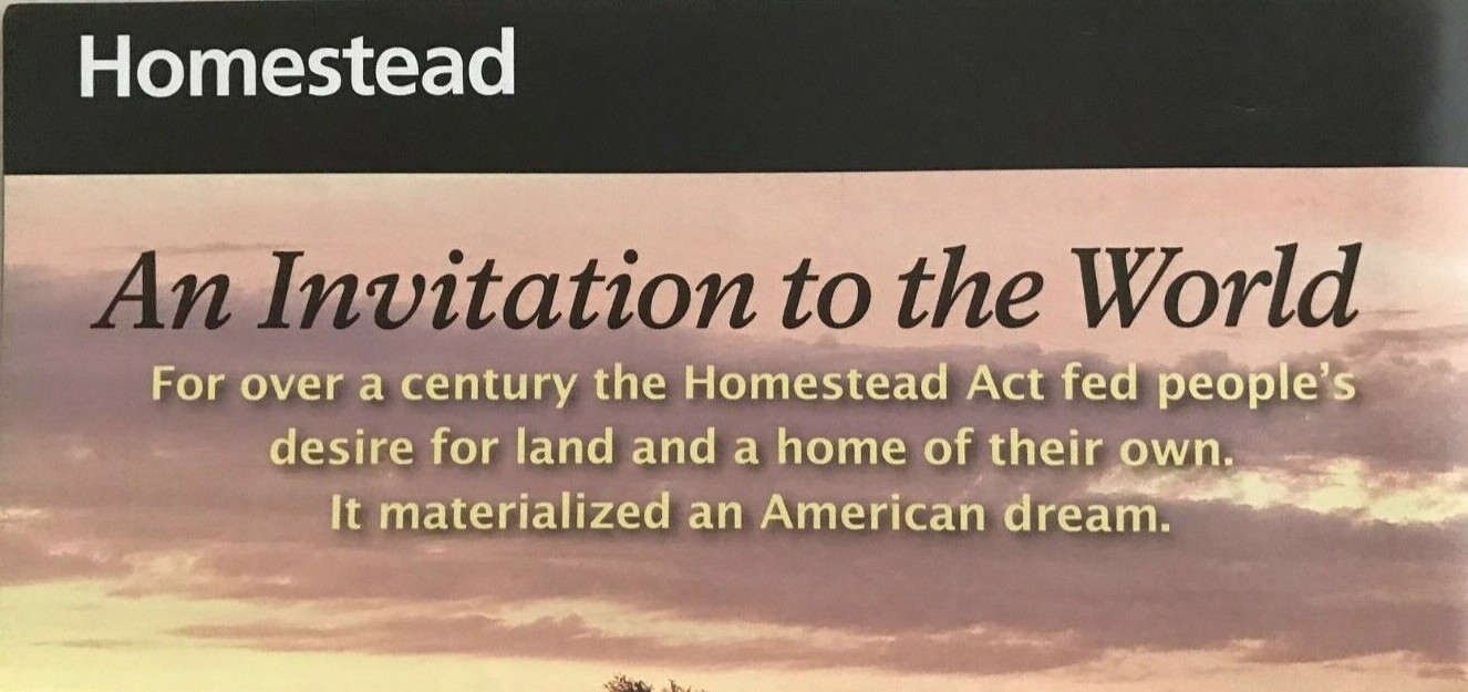 HOMESTEAD MONUMENT of AMERICA NATIONAL PARK SERVICE UNIGRID BROCHURE GPO 2024