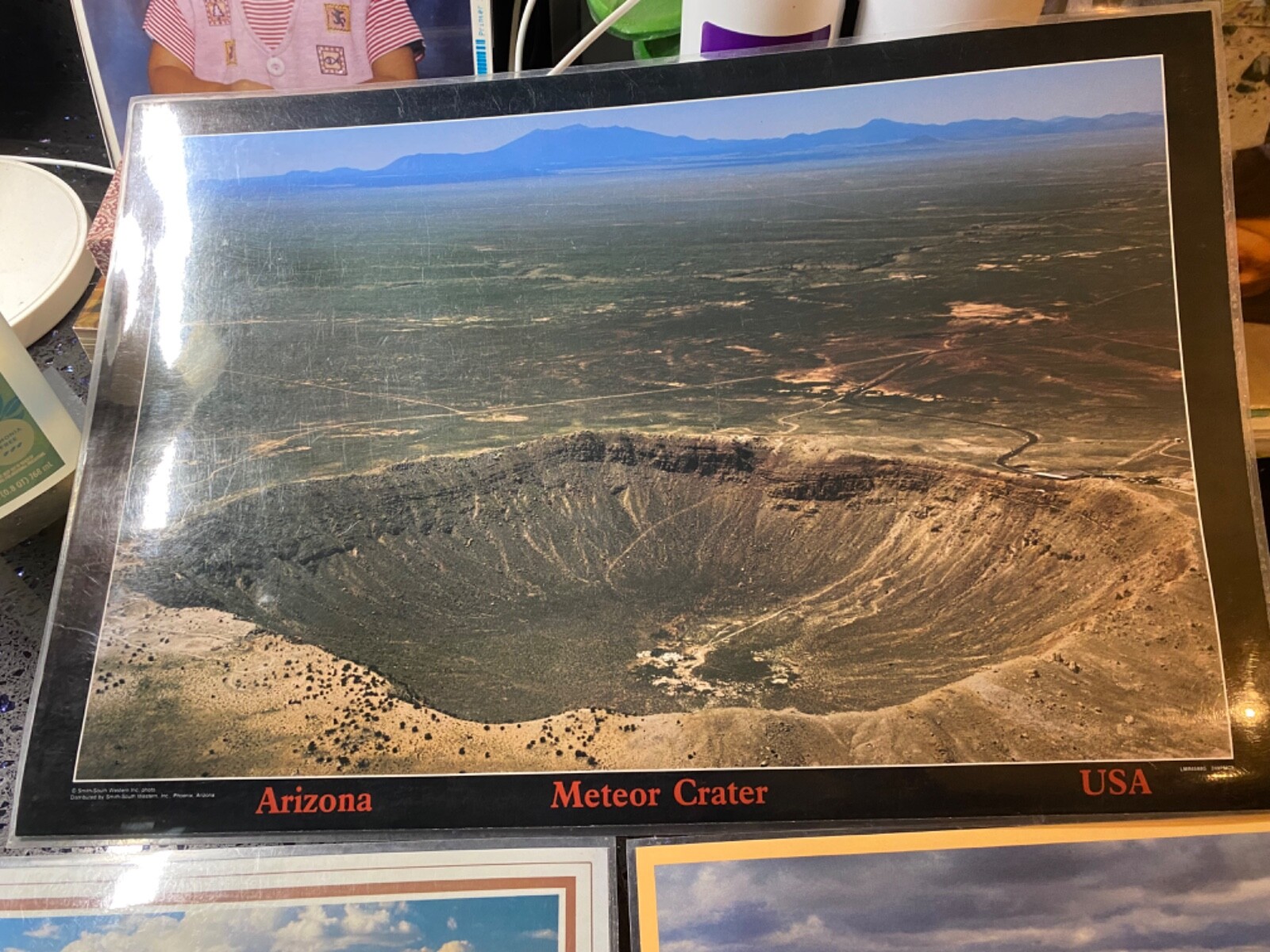 lot of 4 Grand Canyon Painted desert Petrified forest National Parks table mats