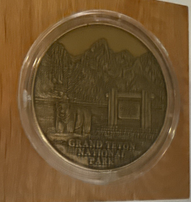 Century Of History Moulton Barn, Grand Teton National Park Token 1913-2013