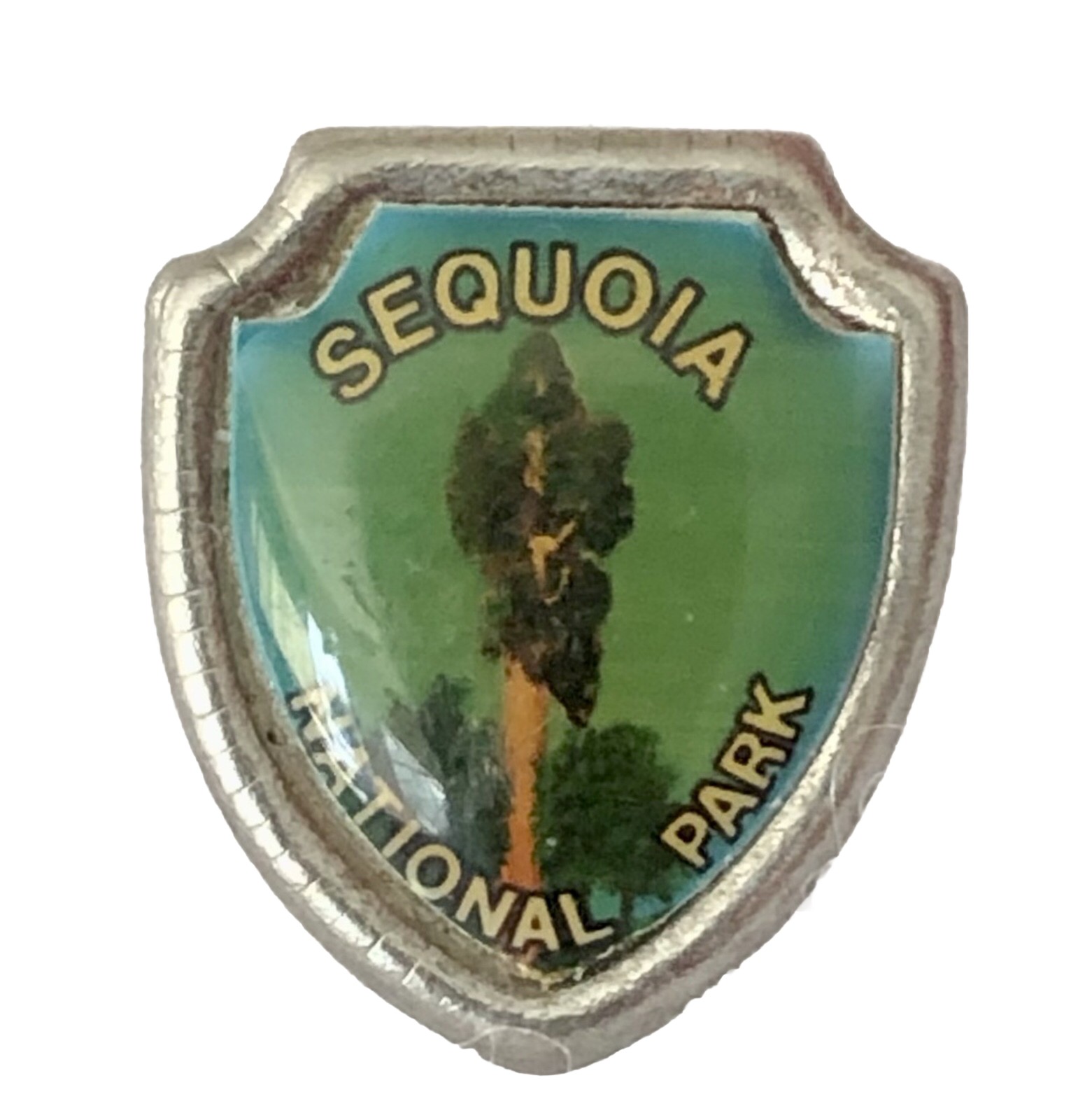 Sequoia National Park Lapel Pin Kings Canyon Badge General Sherman Grant Vtg