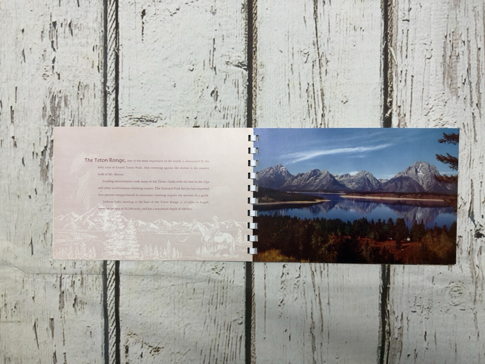 VTG Grand Teton National Park And Jackson Hole Country In Natural Color Book