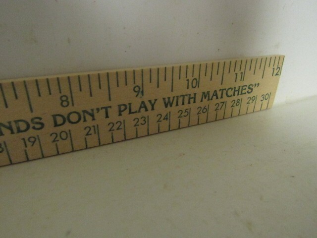 Vtg. Promotiona USFS “A Rule to Prevent Forest Fires/Smokey’s Friends…” Ruler