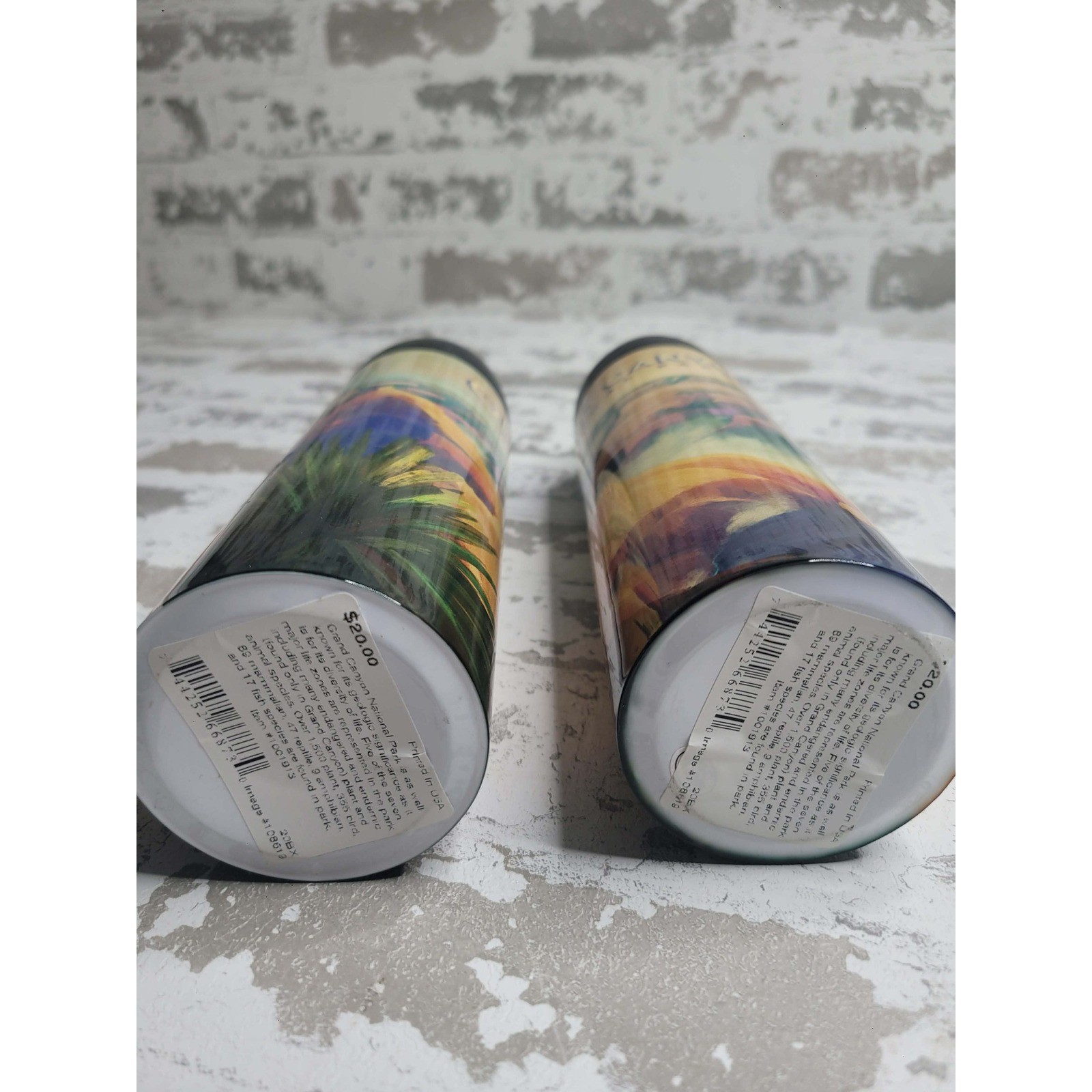 NEW Grand Canyon National Park Insulated Bottles 20oz Set of 2 Ranger Bottle
