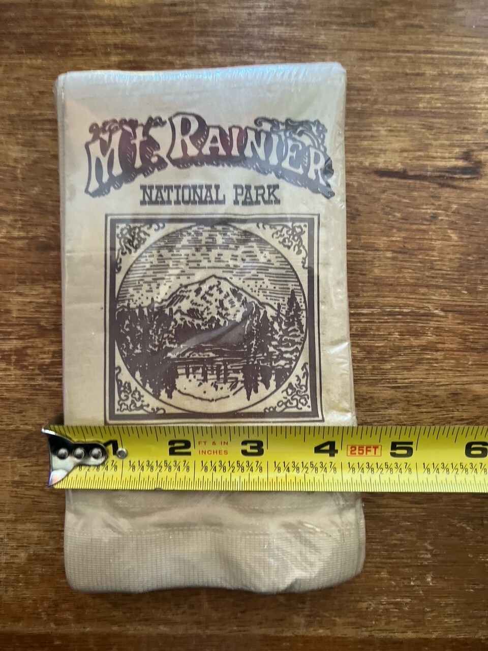 Vintage_Mt. Rainier National Park_Souvenir_Napkins_New_Sealed_C00L_cHECK iT_