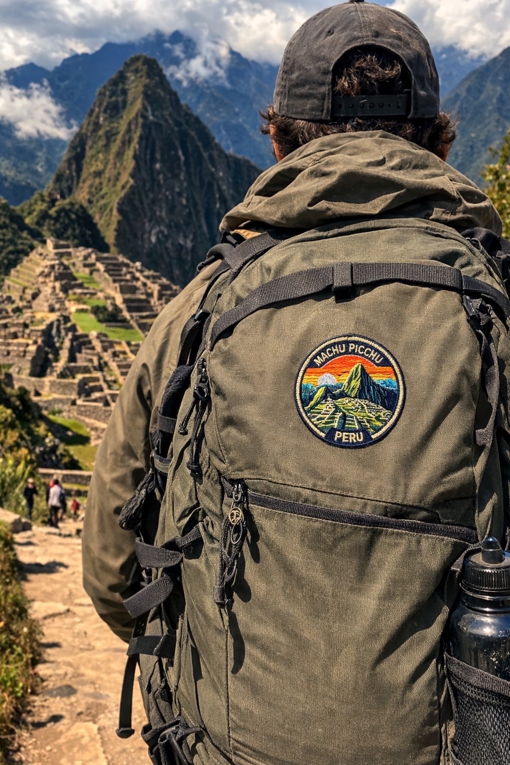 Machu Picchu Peru Patch 3 Inch Iron On Embroidered Andes Ruins Travel Souvenir