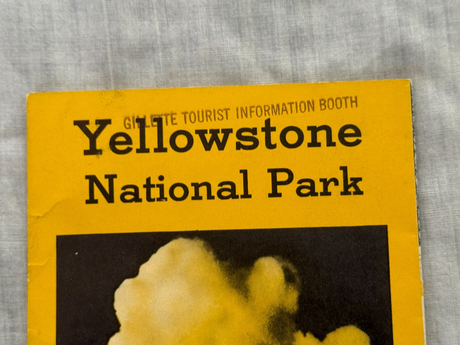 1955 Promotional Brochure to Yellowstone National Park, Lot of 2