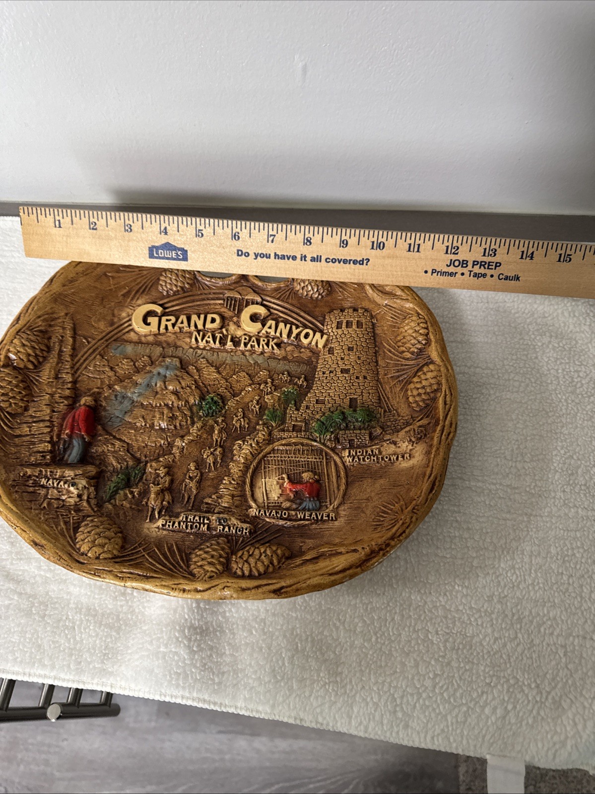 Vintage Grand Canyon National Park Collector Plate Fred Harvey & Vernon Kilns